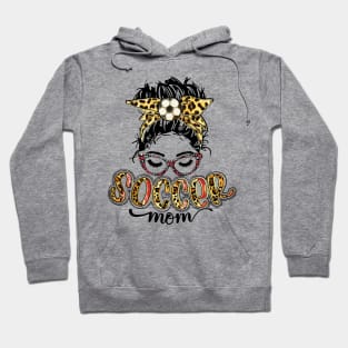 Soccer Mom   Soccer Mom Life Leopard Hoodie